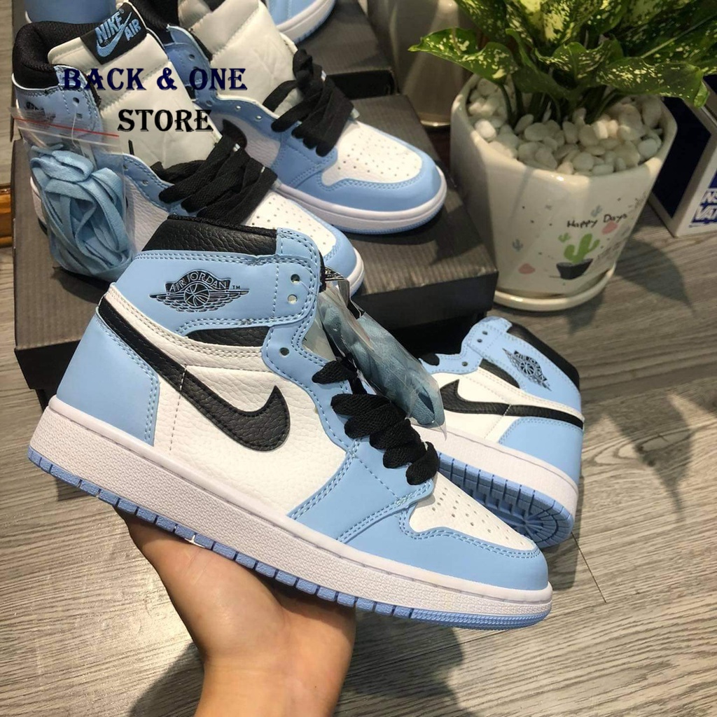 Giày Sneaker 🎀BẢN TRUNG🎀 Giày air 𝐉𝐎𝐑𝐃𝐀𝐍 𝐏𝐀𝐍𝐃𝐀, giày thể thao nam nữ cao cổ màu xanh cao cấp | BigBuy360 - bigbuy360.vn