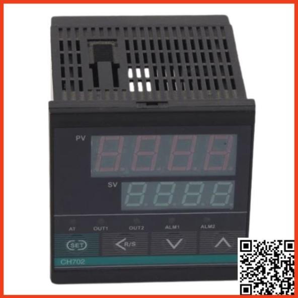 Đồng hồ nhiệt độ REX-CH702 out RELAY+SSR điện áp 80-240VAC kích thước 72x72 nhiệt độ 400°C, 1300°C !