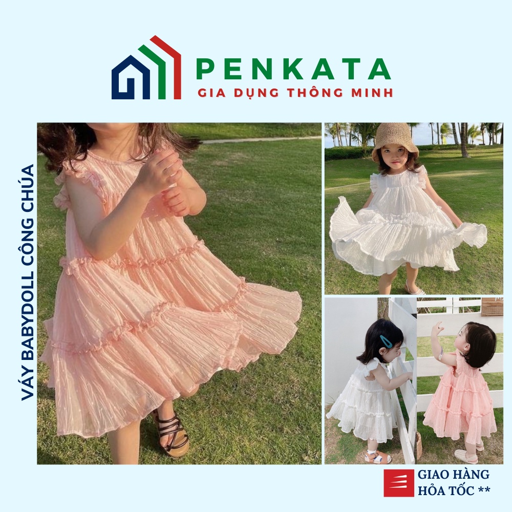 Váy cho bé gái, đầm BaBy Doll công chúa Quảng Châu PENKATA -2102.22