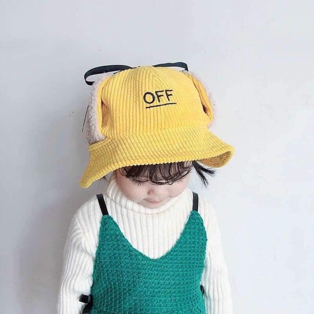 MŨ OFF 2in1 CHO BÉ TRAI, BÉ GÁI