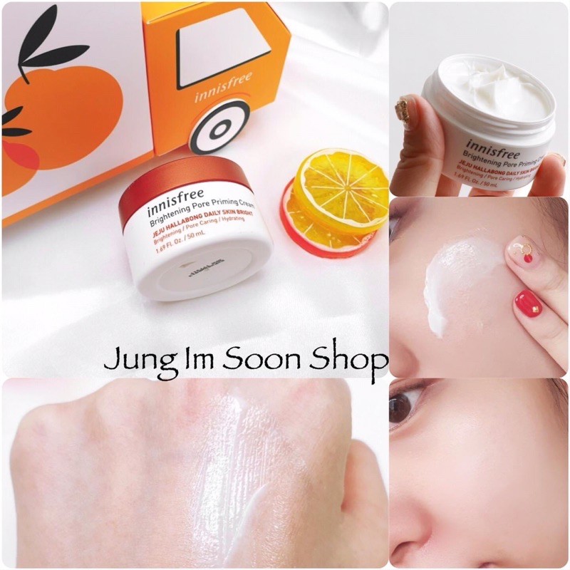 Bộ Đôi Dưỡng Trắng -Se Khít Lỗ Chân Lông -Innisfree Jeju Tangerine Peel Extract