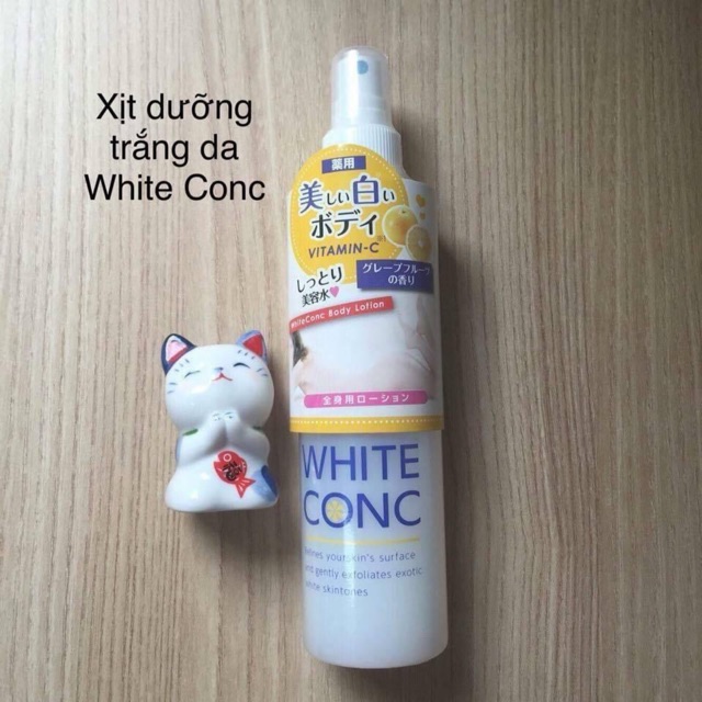 Lotion xịt dưỡng da white conc vitamin c 245ml