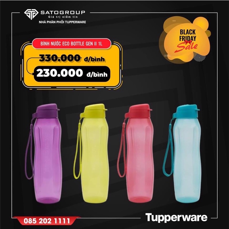 Bình nước eco bottl gen2 1 L Tupperware