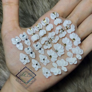 hoa bột nail trang trí móng