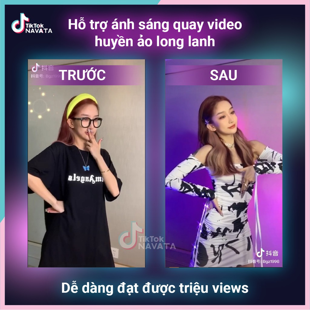 Đèn Led TikTok ⚜️FREE SHIP⚜️ đèn quay Tiktok nhiều màu sắc |Bảo hành 24 tháng