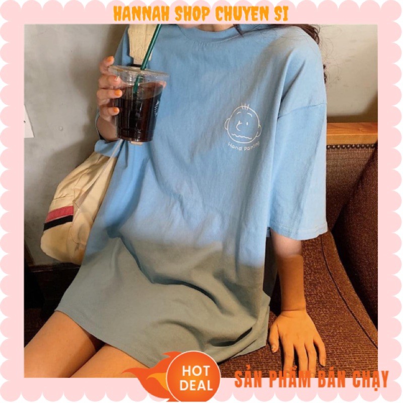 Áo Thun Tay Lỡ 💖 Form Rộng Unisex Nam Nữ 💖 Phong Cách Ulzzang Hàn Quốc Drawing Sequence - Ảnh thật ở cuối