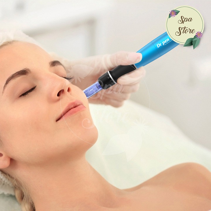 Bút Phi Kim Có Tích Điện Ultima Dr.Pen A1-W Lăn Cao Cấp Chính Hãng Dành Cho Spa Điều Trị Bảo Hành 12 Tháng Hàn Quốc