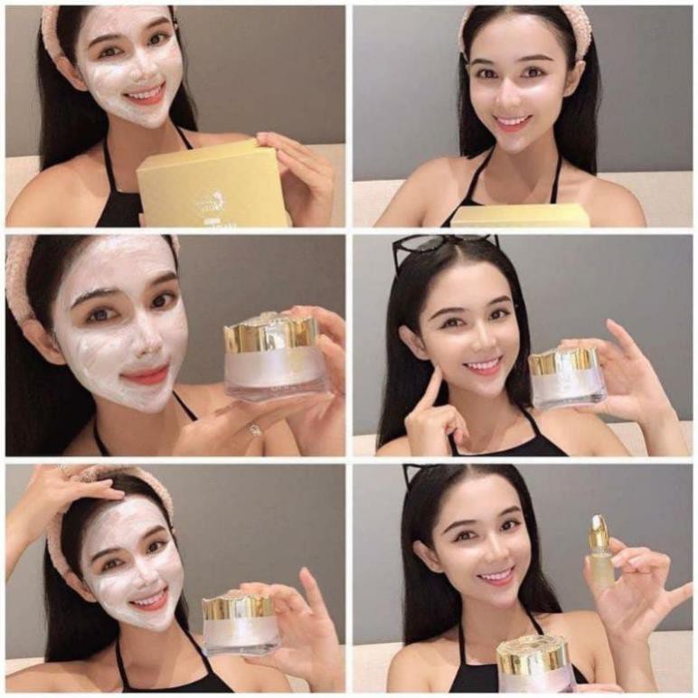 Cấy trắng lụa Nano collagen Giúp da trắng Hồng và căng mịn tự nhiên Chuyên  Dùng  Cho  SPA  TMV