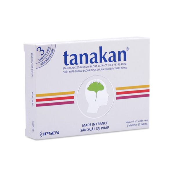 Viên bổ não Tanakan 40mg