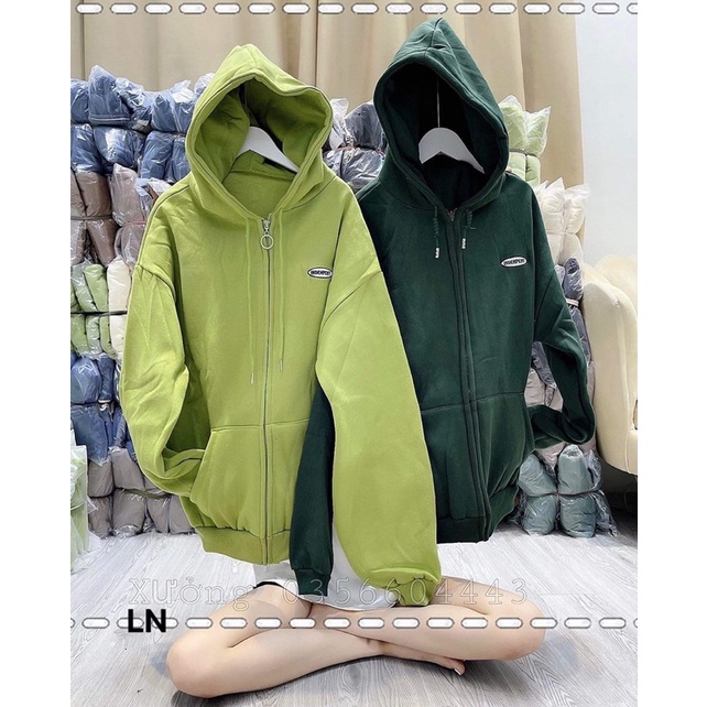 Áo khoác nỉ cotton inde LN12