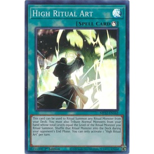 Thẻ bài Yugioh High Ritual Art - MP22-EN162 - Super Rare 1st Edition