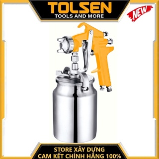 Súng phun sơn 1000ml tolsen 73185 - hàng chính hãng