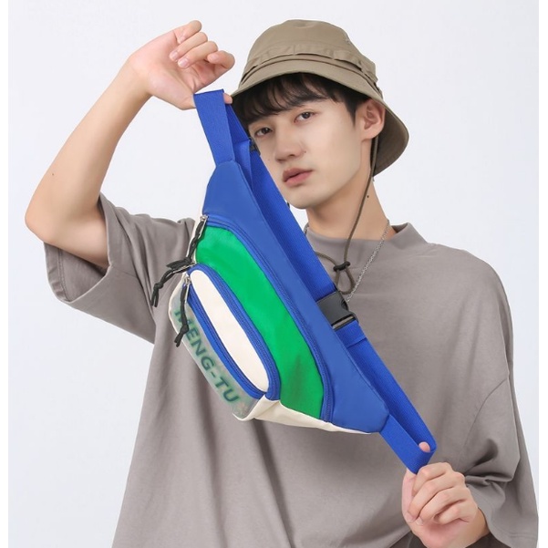 Túi cặp đôi túi đeo trước ngực túi đeo chéo instagram cho nam ba lô đeo một vai dễ phối thường ngày thời trang túi đeo hông chạy bộ thể thao