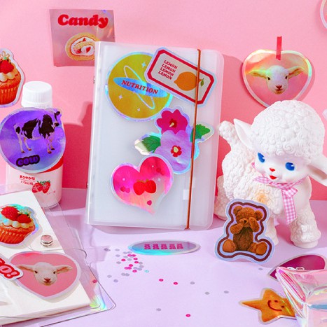 <Video Review> Set 24 Sticker Hình Dán Họa Tiết Retro Cá Tính Trang Trí Sổ Tay Nhật Ký Điện Thoại M005