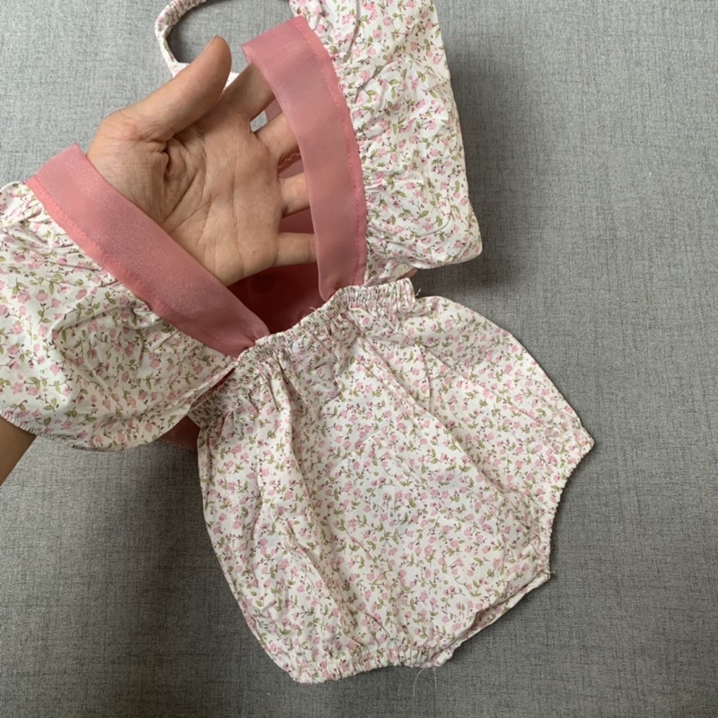 BOWTIE Body nơ hồng bé gái mã 47060