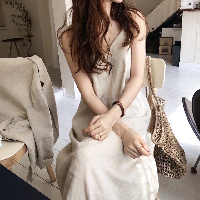 ĐẦM MAXI TRƠN HÀN QUỐC - SIÊU THOÁNG MÁT | BigBuy360 - bigbuy360.vn