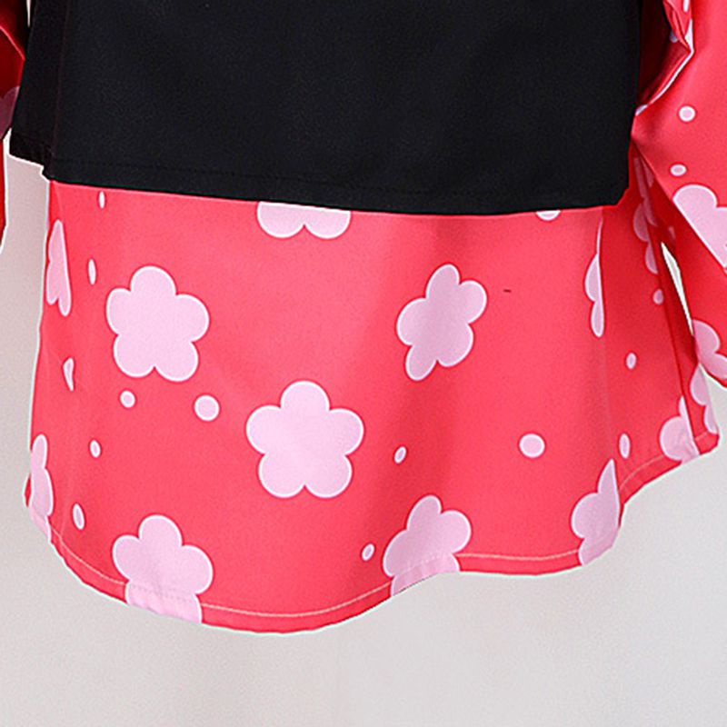 Ready Stock !!! Demon Slayer Kimetsu no Yaiba Makomo Cosplay Costume Women Kimono Robes Suit