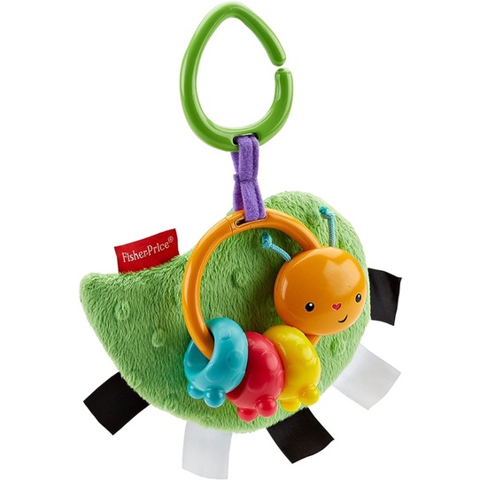 Đồ chơi kích thích đa giác quan và vận động Fisher Price  Crinkle 'n Clack Caterpillar