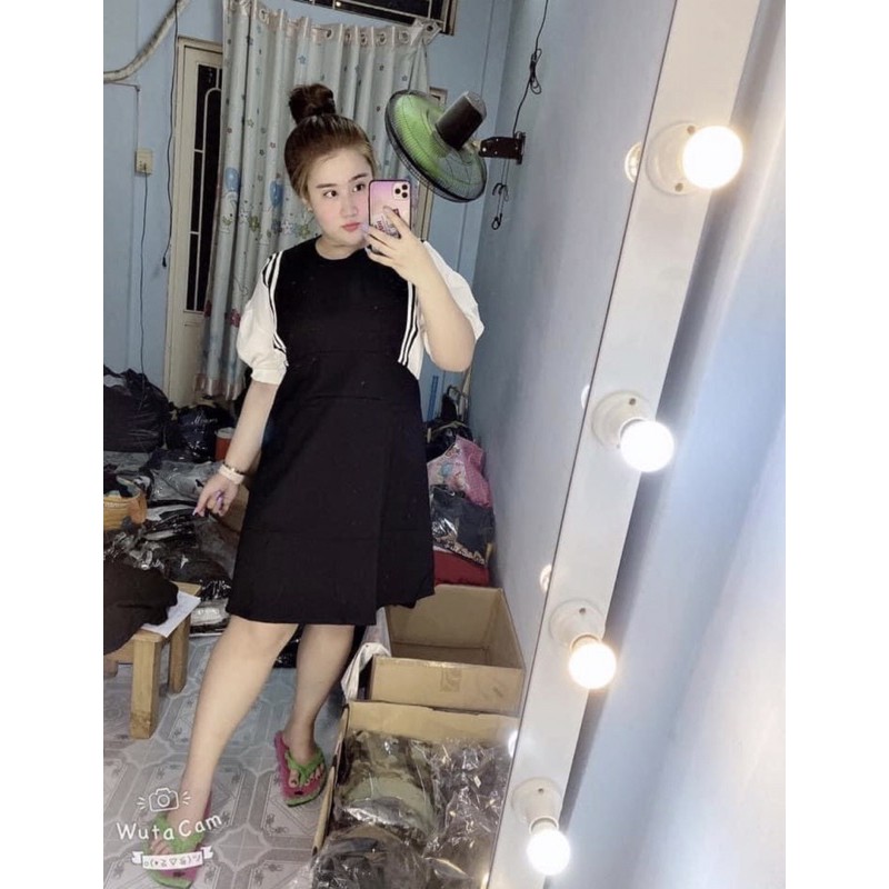 ĐẦM NỮ SINH BIGSIZE 55-90kg L-XL-XXL