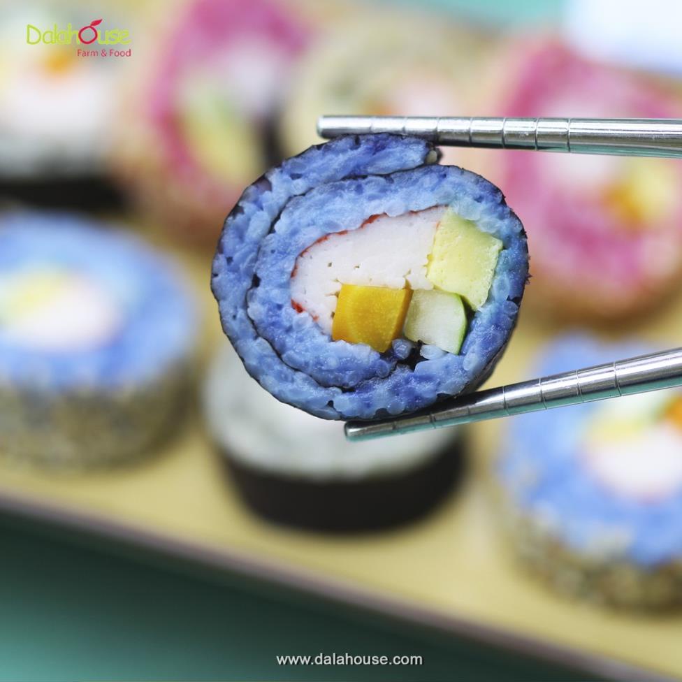 Bột hoa đậu biếc 100% nguyên chất (60gr)🧡dalahouse🧡1 hộp 20 gói dinh dưỡng an toàn