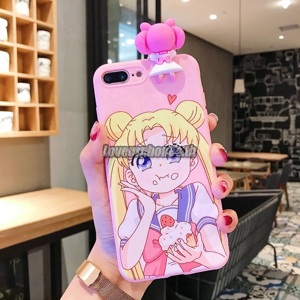 Ốp lưng điện thoại TPU Silicone hình hoạt hình Sailor Moon cho OPPO F11 Pro A3s F9 F7 F5 F1s A57 A83 A5s R9s R11s Plus