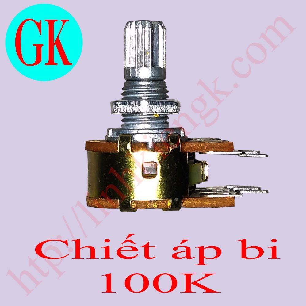 Chiết áp 100K kép bi [K-07-05]