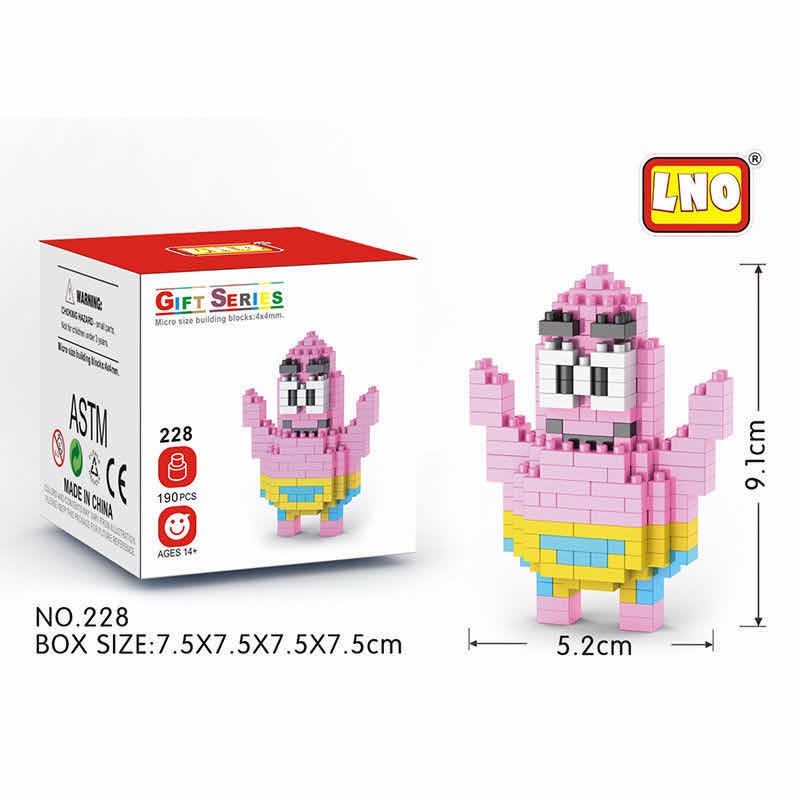 Bộ Đồ Chơi Lắp Ráp Lego Nhân Vật Hoạt Hình SpongeBob