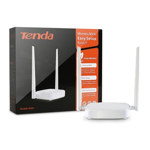 Bộ phát sóng Router Wifi Tenda N301 chuẩn N 300Mbps