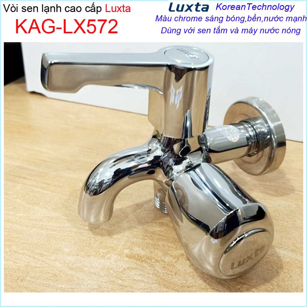 Vòi sen tắm lạnh gắn tường, Củ sen lạnh, van vòi sen lạnh Luxta KAG-LX571-LX572-LX573-LX574