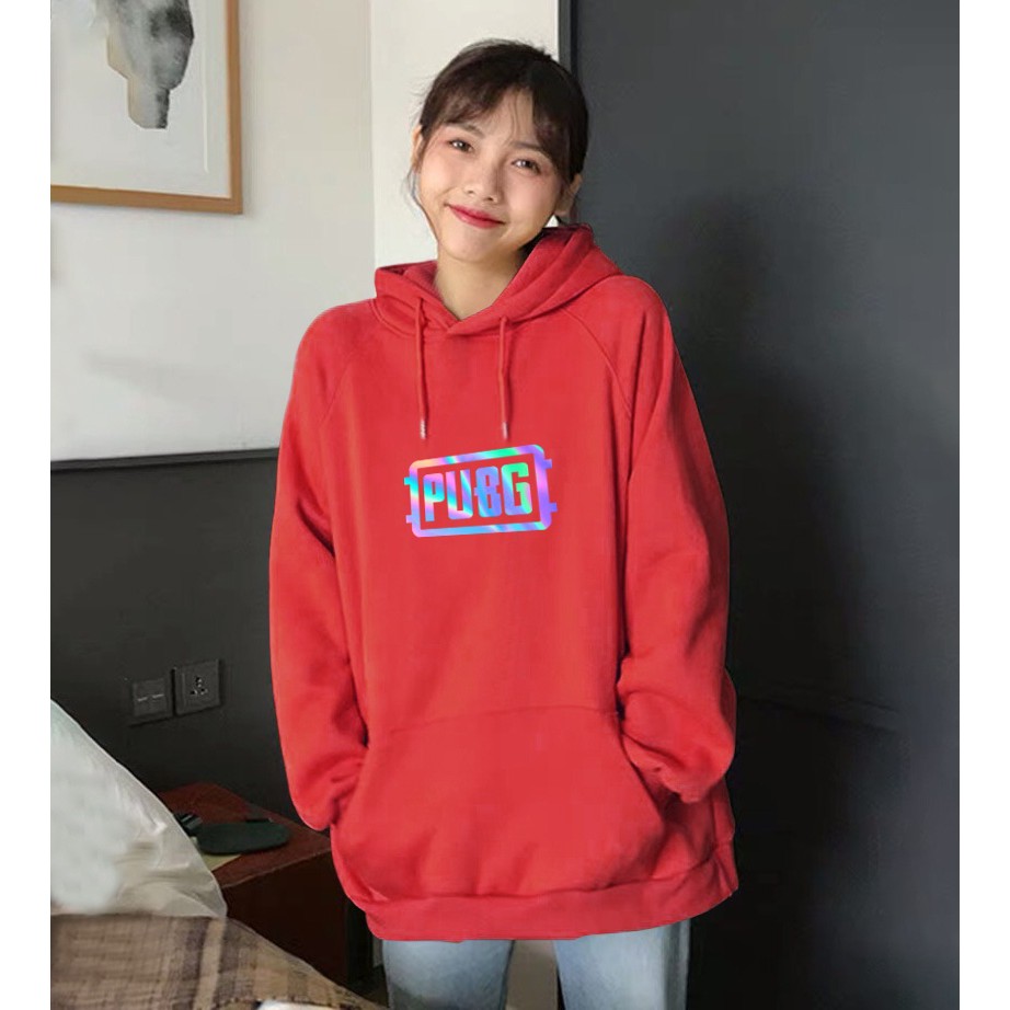 Áo Khoác Nỉ Hoodie Phản Quang PUBG Unisex Freesize Dưới 65 Kg | BigBuy360 - bigbuy360.vn