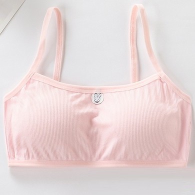 Áo Bra Thỏ cotton Học Sinh Có Miếng Đệm 6059
