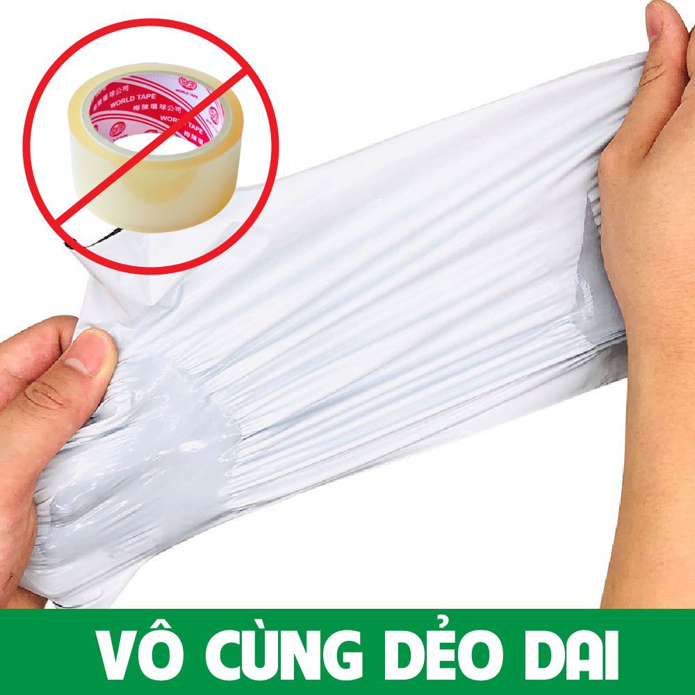 [25x35cm] 2 Túi Gói Hàng Dùng Thử Có Dán Niêm Phong Chống Bóc GHN