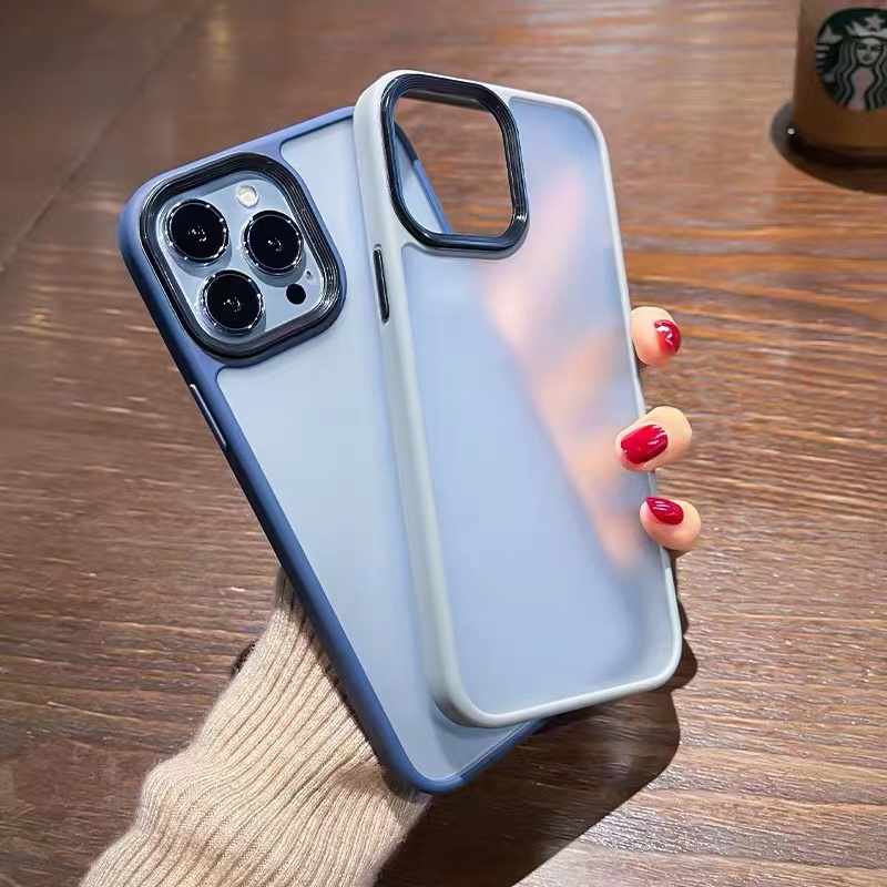 Ốp điện thoại likgus nhám chống Vân tay compatible for iPhone 14 pro 13 ip12 Pro/ 12 Pro Max / 11/ 11 Pro/ 11 Pro max / XS Max / Xs 7 plus