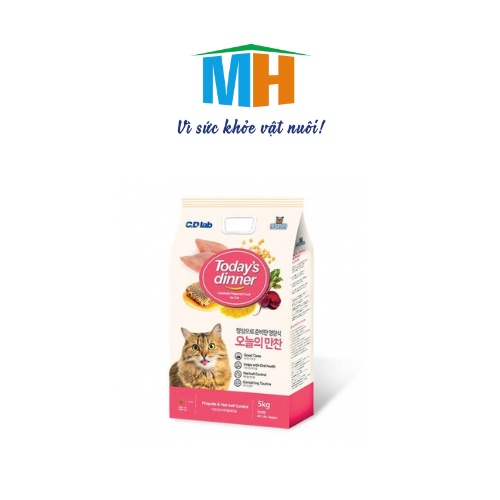 Thức Ăn Cho Mèo Mọi Lứa Tuổi Today's Diner 5kg- Minh Hiếu Shop