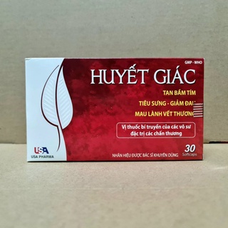 Huyết Giác Tan bầm tím, Tiêu sưng, Giảm đau, Mau lành vết thương