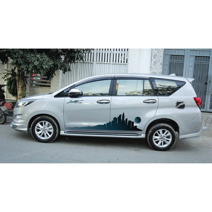 Tem decal dán xe SUV, tem dán sườn xe Ô Tô, Xe Hơi Cao Cấp