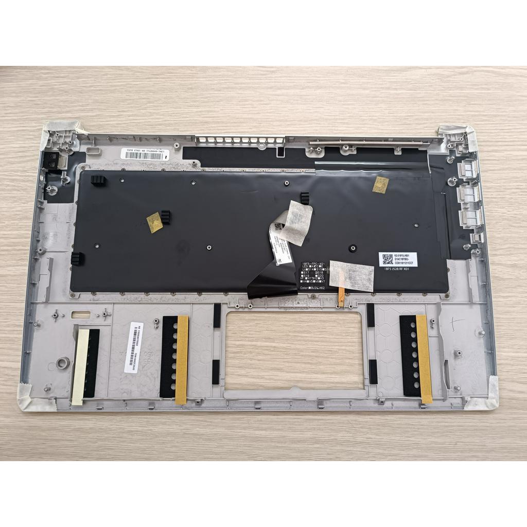 VỎ MẶT C KÈM PHÍM DÀNH CHO LAPTOP ACER SF515-51 BẠC NEW CÓ LED