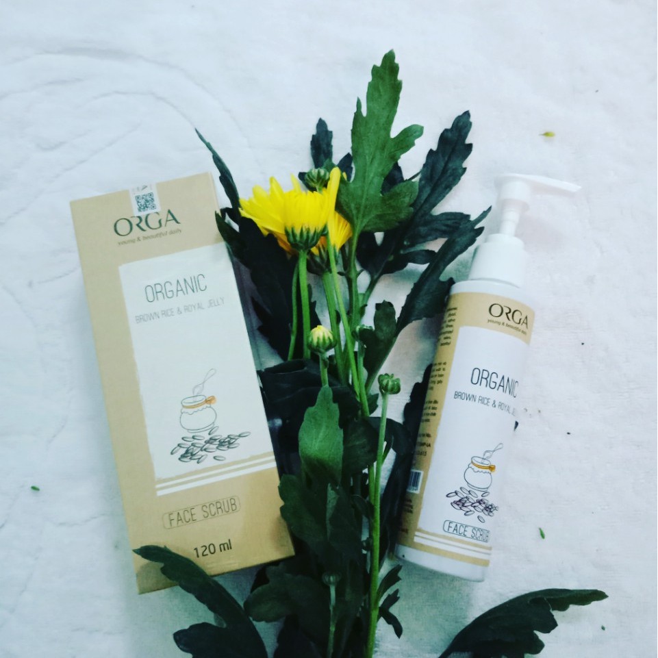 [Siêu Rẻ] Tẩy Tế Bào Chết Cho Da Mặt – ORGA – ORGANIC BROWN RICE & ROYAL JELLY 120ML | BigBuy360 - bigbuy360.vn
