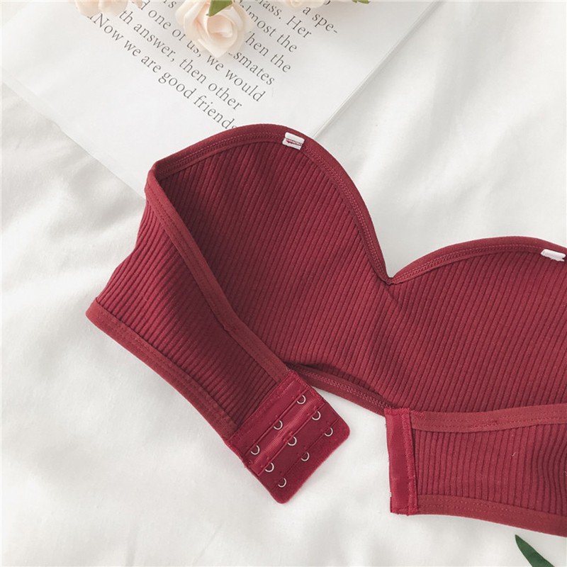 Áo Quây Ngực Không Dây Không Gọng Thép Hỗ Trợ Chống Xệ Phong Cách Hàn Quốc Thời Trang Mùa Hè Dành Cho Nữ | BigBuy360 - bigbuy360.vn