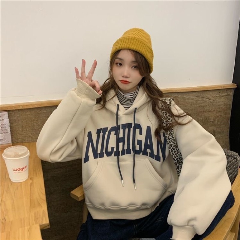 Áo hoodie dáng ngắn