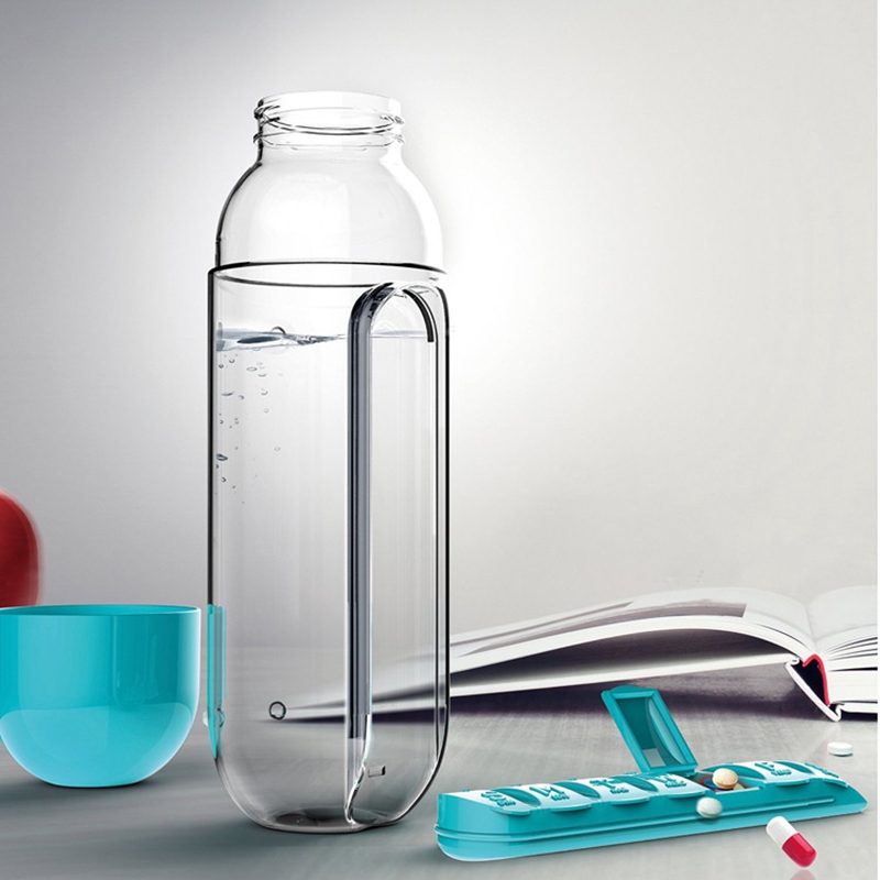 Bình nước OSSAYI bằng nhựa không BPA dung tích 600ml