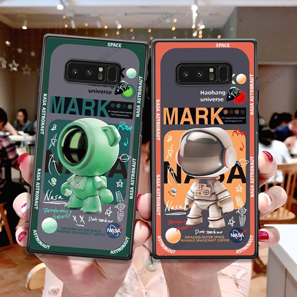 Ốp lưng Samsung Note 8 hình nasa, vũ trụ, robot siêu độc đáo đáng yêu