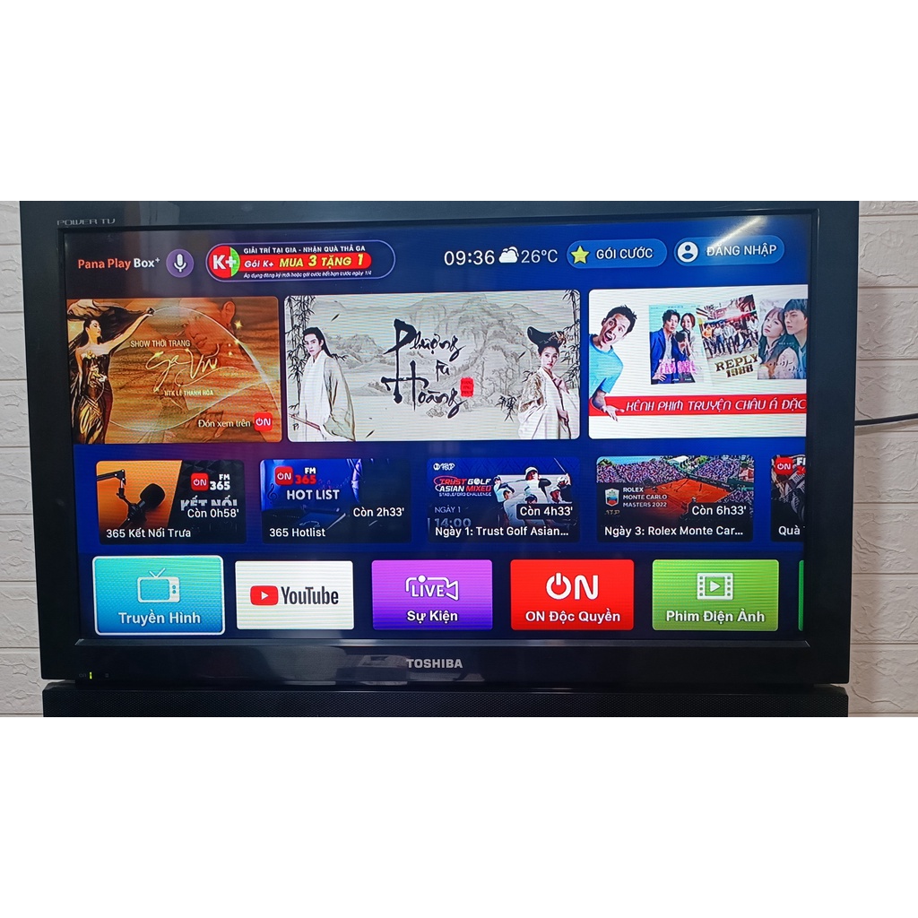 Đầu Android TV PANABOX 4K BẢN QUỐC TẾ | BH 12 tháng Hàng Nhập Khẩu