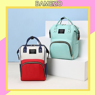 Balo Bamezo cặp xách bỉm sữa cực tiện lợi cho mẹ bé yêu Hàn Quốc BL24