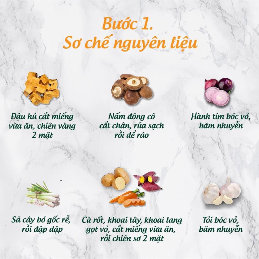 Gia vị nấu Cà Ri tự nhiên Dh Foods 10g