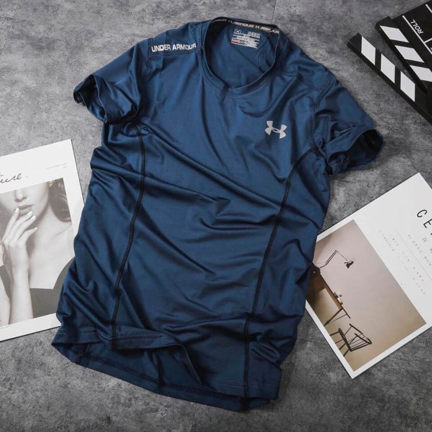 Áo Cổ tròn Vải thun lạnh thoáng mát co giãn chuẩn form Thể Thao Tập gym | BigBuy360 - bigbuy360.vn