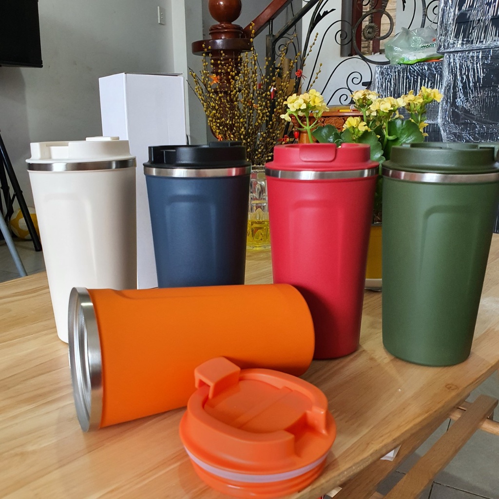 Ly Giữ Nhiệt 510ml Khắc Tên Lõi Inox 304 Cao Cấp- Khắc Tên ,Logo Theo Yêu Cầu