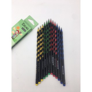 Bút chì Eras cao cấp tay cầm bút định vị cho trẻ dễ cầm E629