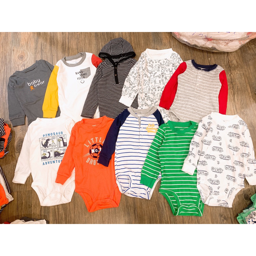 Bodysuit tay dài bé trai BD021222