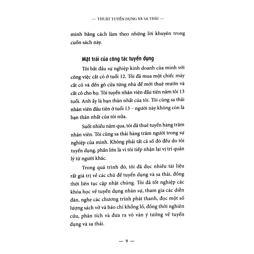 Sách-Brian Tracy-Thuật tuyển dụng và sa thải